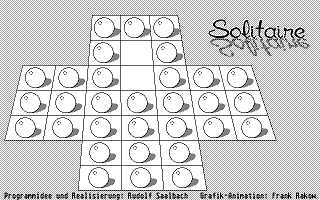 Solitaire atari screenshot
